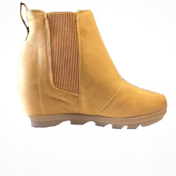 Athlefit Shoes - Athlefit Women's Waterproof Wedge Chelsea Boots – ,Size 11